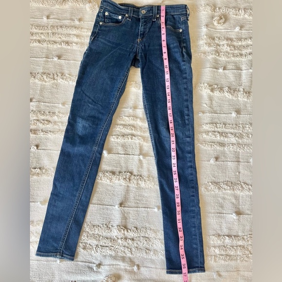 Rag and Bone Cate Ankle blue skinny jeans size 25 - Picture 7 of 9